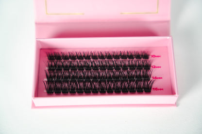 Angel cluster lashes